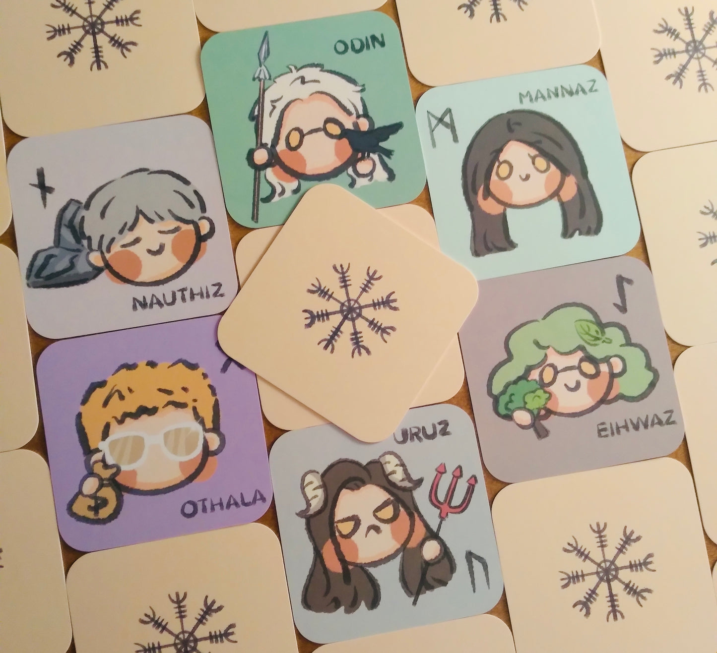 Bizarre Ink Runes Deck