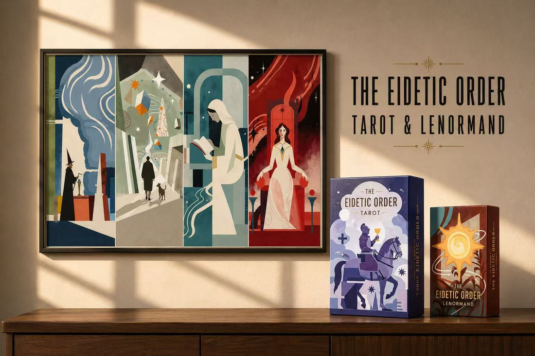 Reading Color and Form: The Art of The Eidetic Order Tarot & Lenormand