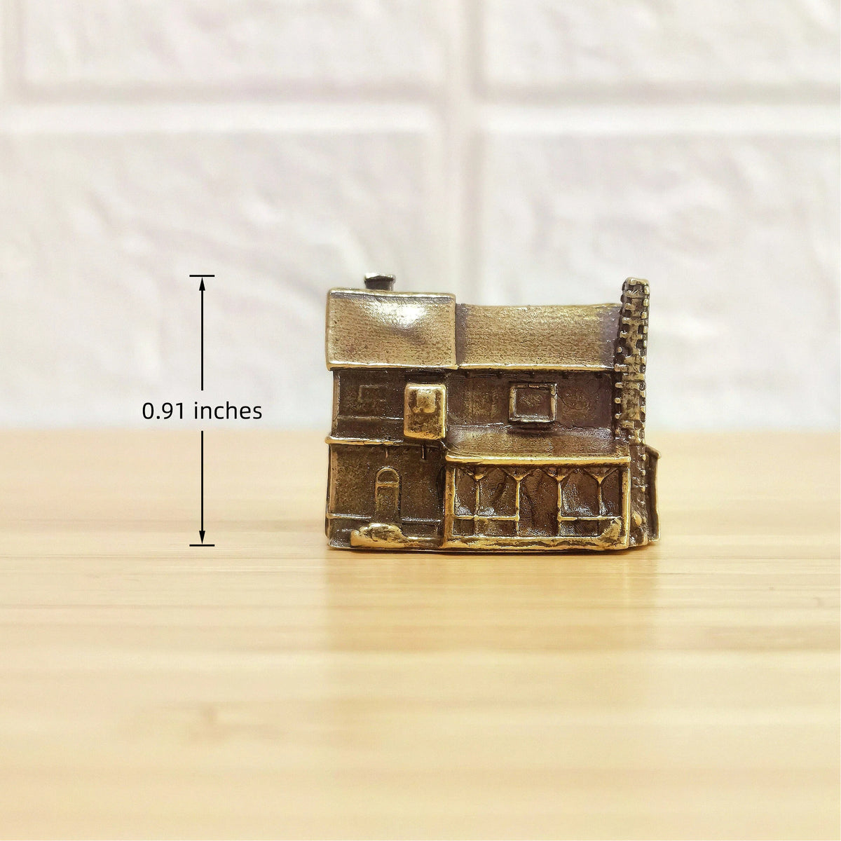 House of the Sacred Hearth – Antique Brass Home Symbol of Protection, Belonging, Peace & Sanctuary