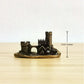 Castle of the Hidden Realm – Antique Brass Castle Symbol of Protection, Sanctuary & Ancient Mystery