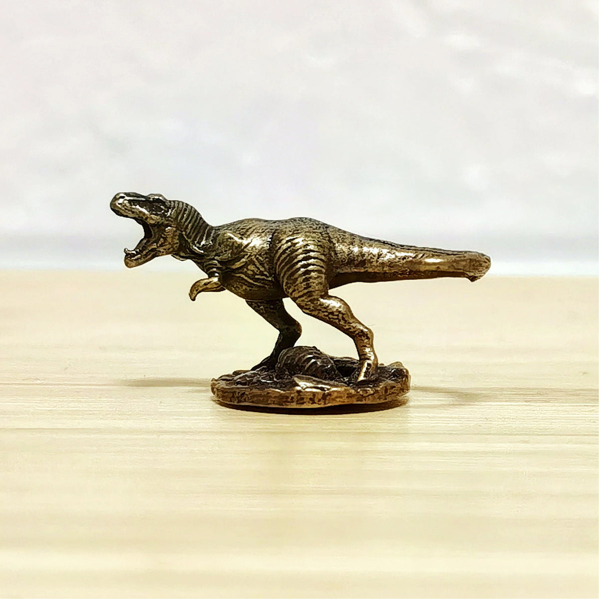 Primal Guardian Brass T-Rex – Ancient Symbol of Strength, Courage, Survival & Untamed Power