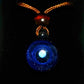 Cosmic Talisman Necklace – Celestial Galaxy Orb Pendant, Mystical Planet Amulet, Witchy Celestial Jewelry