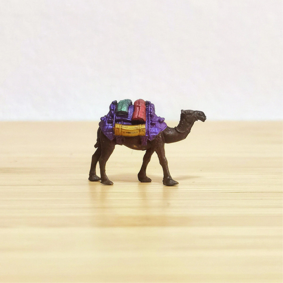Caravan of the Hidden Path – Mystical Copper Camel Caravan Figurines, Ancient Desert Journey & Fortune Symbol
