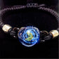 Moonlit Oracle – Celestial Galaxy Bracelet, Mystical Moon and Star Jewelry, Cosmic Talisman, Spiritual Gift