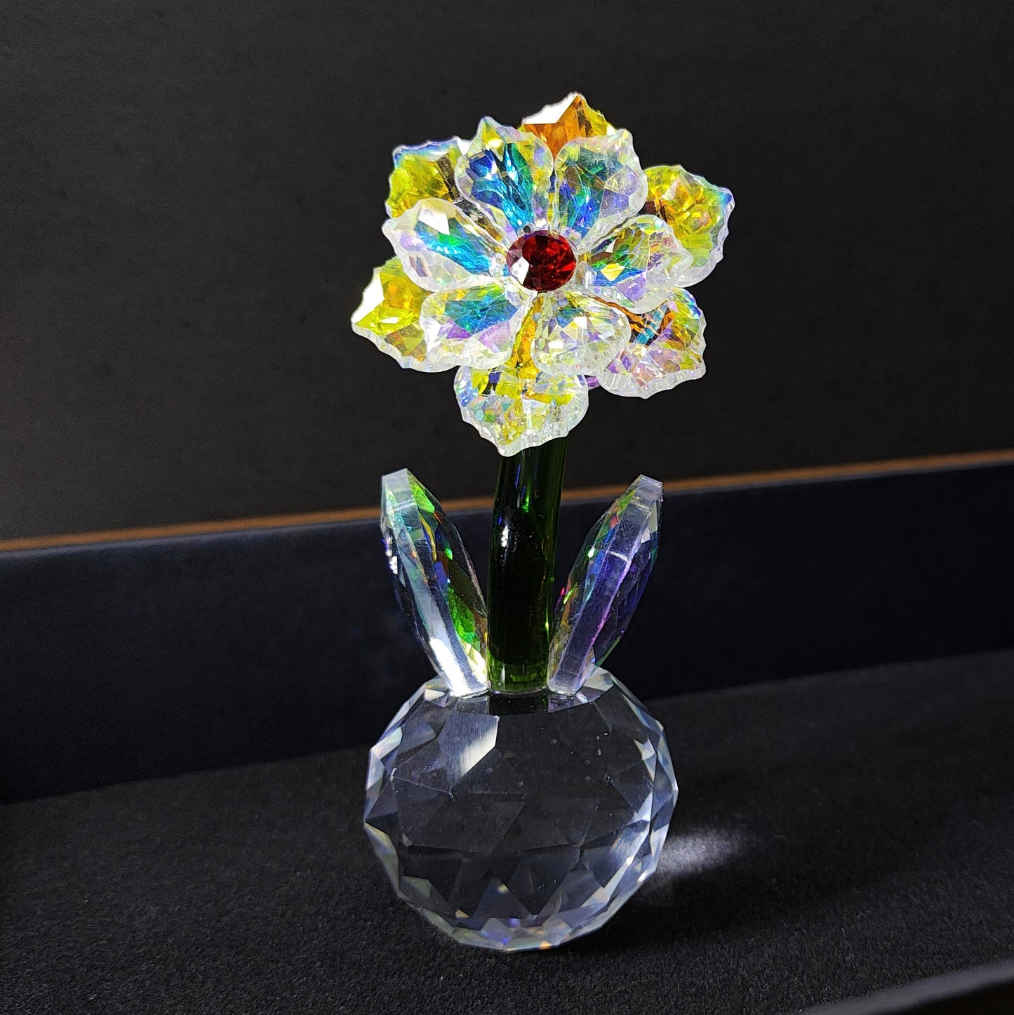 The Aura Bloom — Mystical Crystal Suncatcher