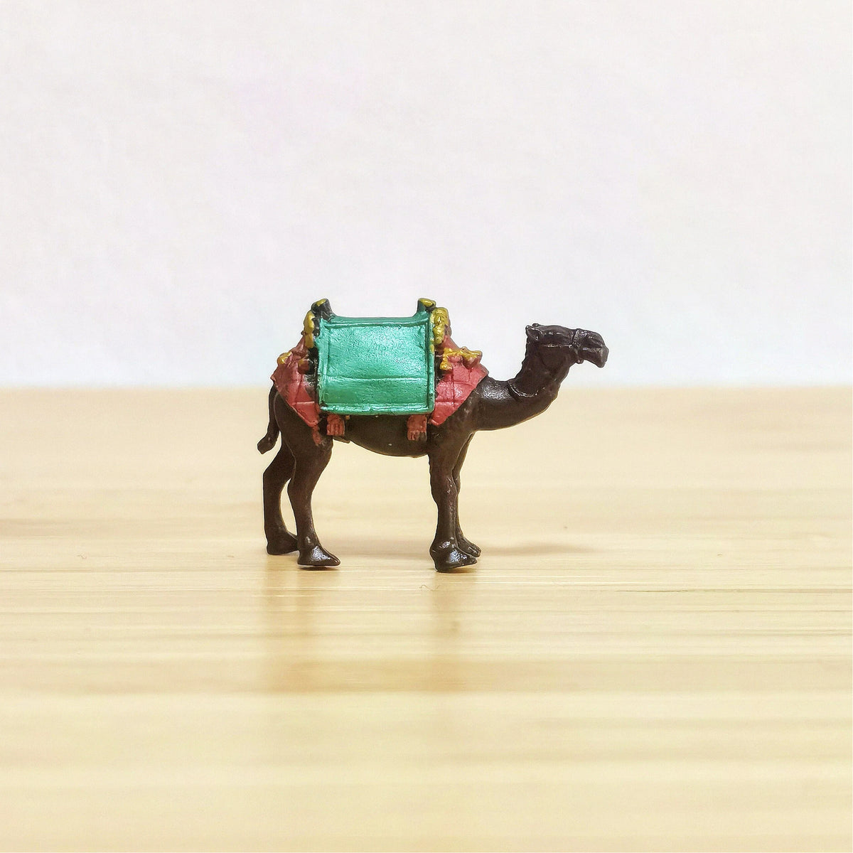 Caravan of the Hidden Path – Mystical Copper Camel Caravan Figurines, Ancient Desert Journey & Fortune Symbol