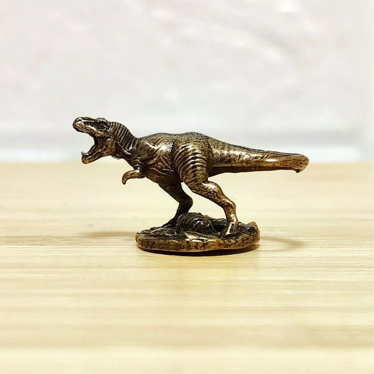 Primal Guardian Brass T-Rex – Ancient Symbol of Strength, Courage, Survival & Untamed Power