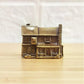 House of the Sacred Hearth – Antique Brass Home Symbol of Protection, Belonging, Peace & Sanctuary