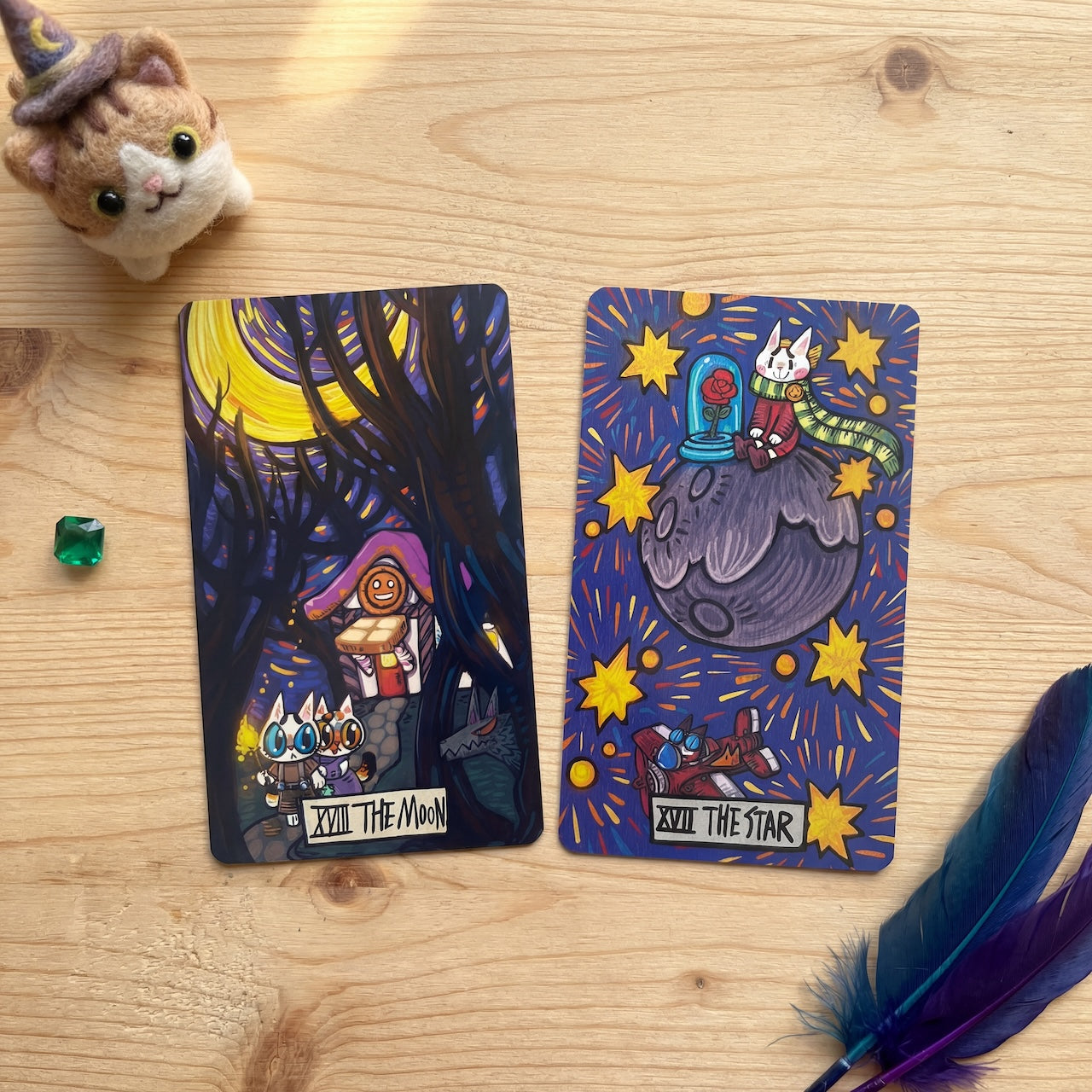 Cat Star Tales Tarot – Deluxe Pearlescent Edition