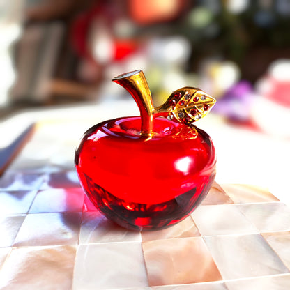 The Oracle Apple — Mystical Crystal Ornament