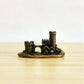 Castle of the Hidden Realm – Antique Brass Castle Symbol of Protection, Sanctuary & Ancient Mystery