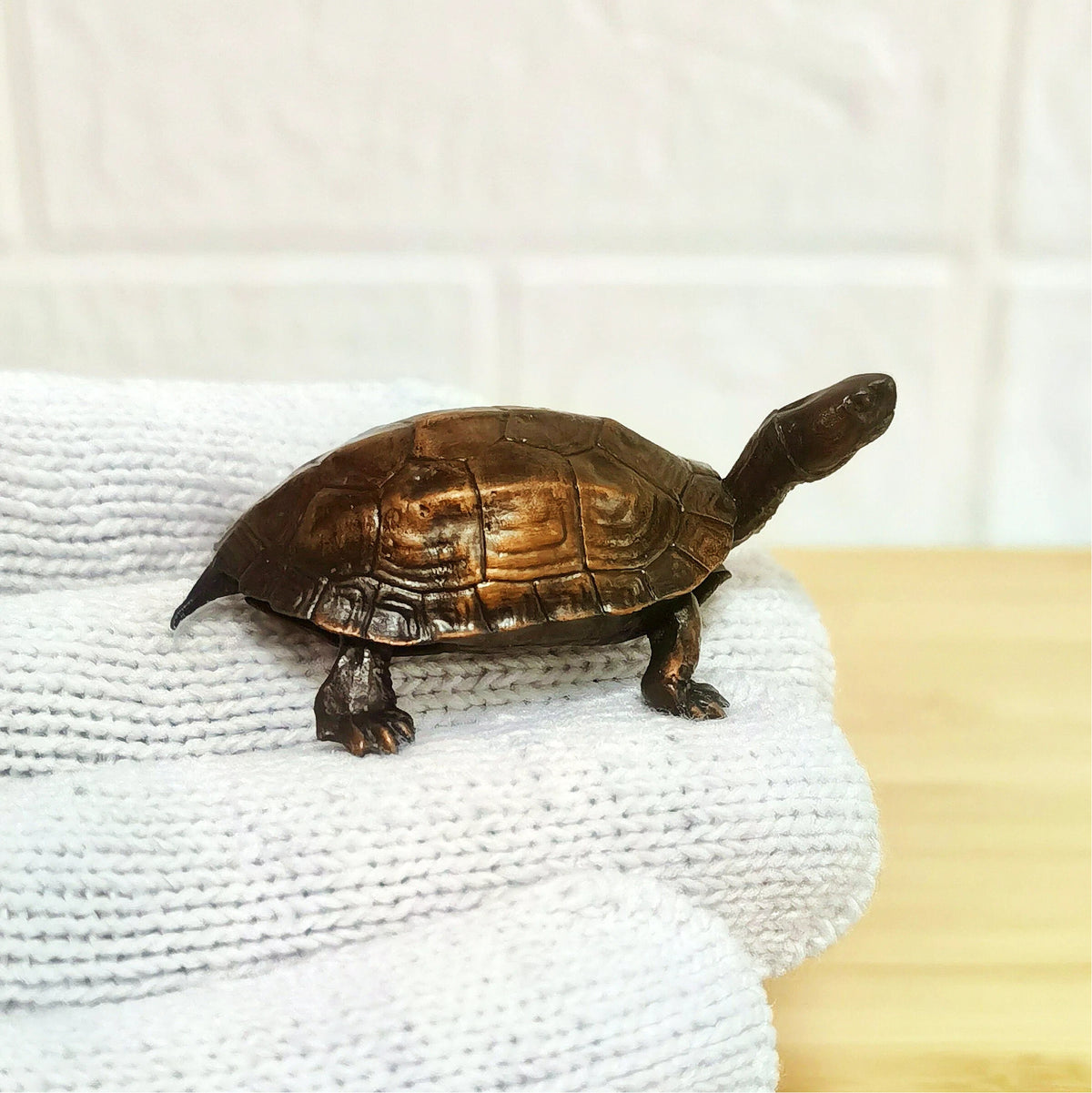 Ancient Guardian Bronze Turtle – Symbol of Longevity, Wisdom, Protection & Grounding
