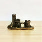 Castle of the Hidden Realm – Antique Brass Castle Symbol of Protection, Sanctuary & Ancient Mystery