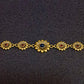Sacred Sun Daisy Brass Bracelet – Mystical Floral Talisman of Joy, Renewal, Vitality & Positive Energy