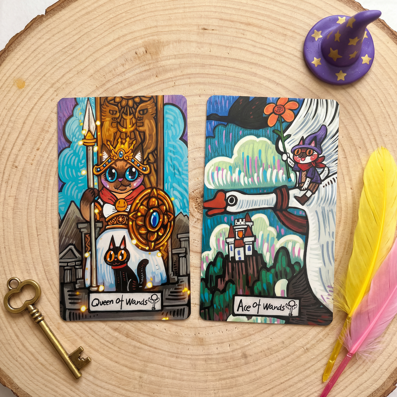 Cat Star Tales Tarot – Deluxe Pearlescent Edition