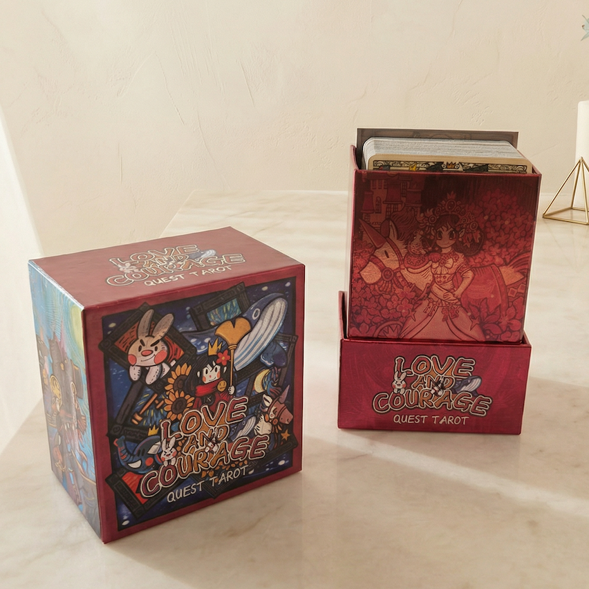 Love and Courage Quest Tarot – Holographic Edition