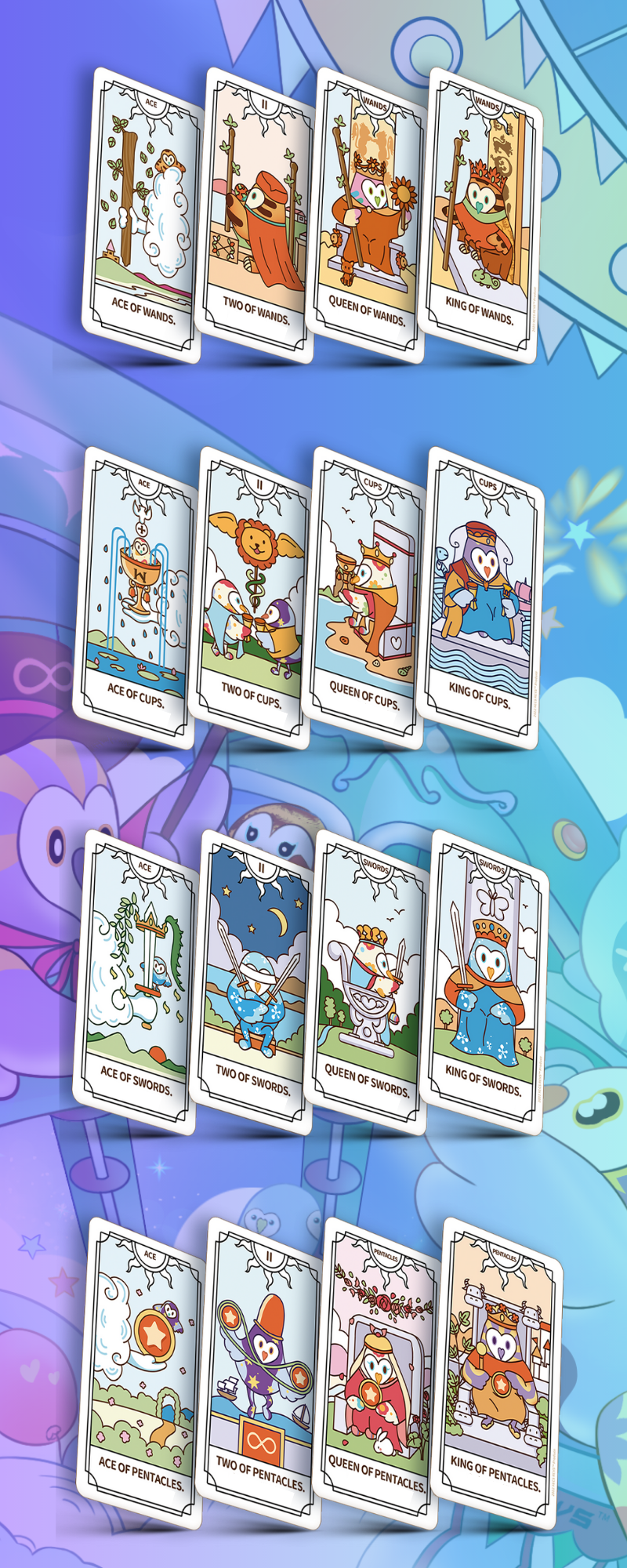 KAKAPO PARK TAROT + Reading Cloth