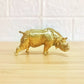 Mystic Brass Rhino – Symbol of Strength, Protection, Grounding & Resilience