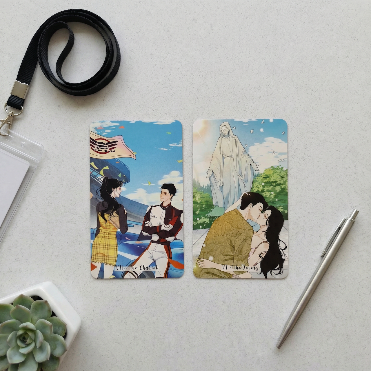 Heart City Monsoon Tarot – Collector's Pink Edition