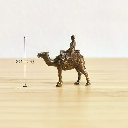 Ancient Brass Camel Caravan – Mystical Journey of Fortune, Abundance, Endurance & Destiny