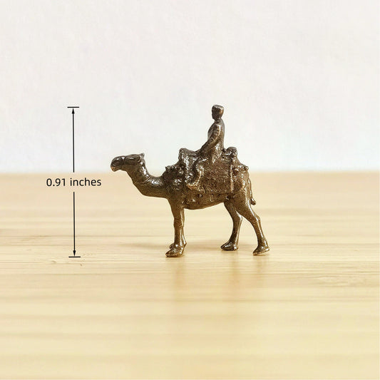 Ancient Brass Camel Caravan – Mystical Journey of Fortune, Abundance, Endurance & Destiny