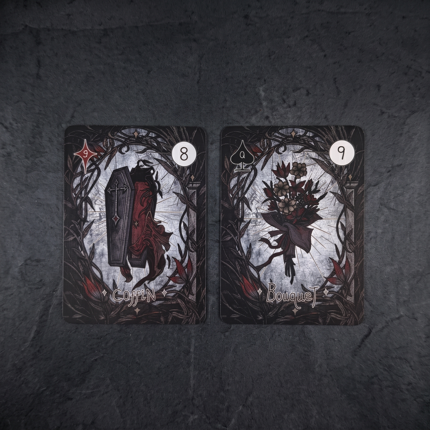 Elegy of Black Lichen Lenormand Deck