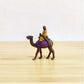 Caravan of the Hidden Path – Mystical Copper Camel Caravan Figurines, Ancient Desert Journey & Fortune Symbol