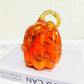 Mystic Amber Flame Glass Pumpkins – Upward journey of the soul