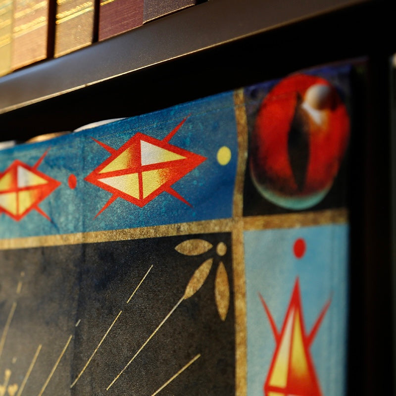 Shadow Night Raven Reading Cloth (Blue)