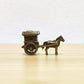 Carriage of Destiny – Antique Brass Horse Carriage Symbol of Life’s Journey, New Paths & Fortune