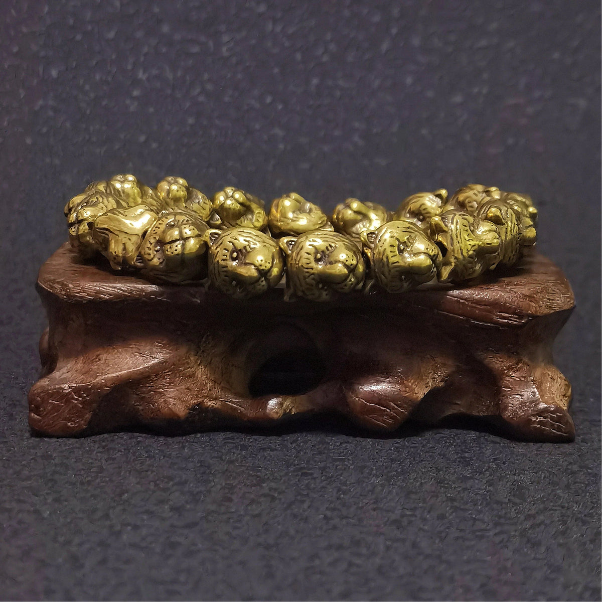 Circle of the Tiger Brass Bracelet – Mystical Talisman of Courage, Protection, Strength & Fearless Spirit