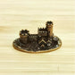 Castle of the Hidden Realm – Antique Brass Castle Symbol of Protection, Sanctuary & Ancient Mystery