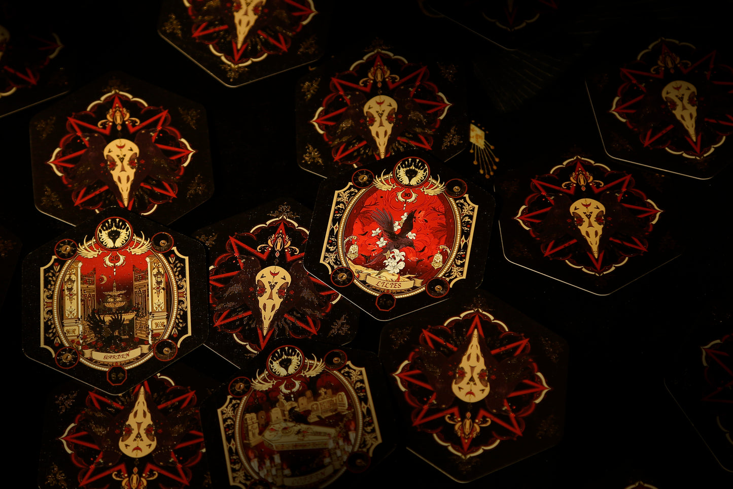 Shadow Night Raven Lenormand