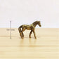 Wanderer's Path Brass Horse Talisman Set – Symbols of Freedom, Mystical Spirit Journey Figurines