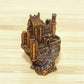 Castle of the Hidden Realm Brass Sculpture – Mystical Fortress of Ancient Magic, Secrets & Protection