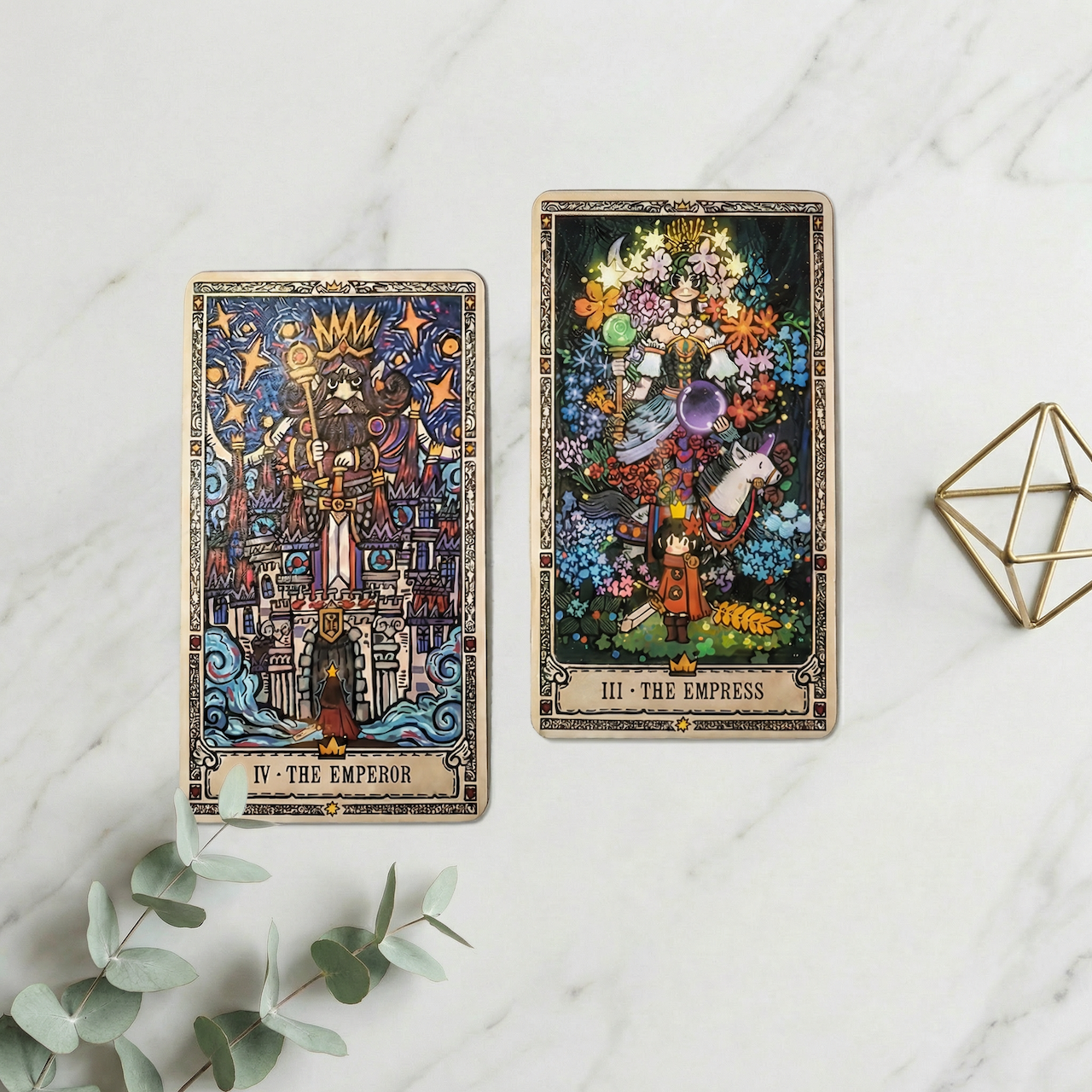 Love and Courage Quest Tarot – Holographic Edition