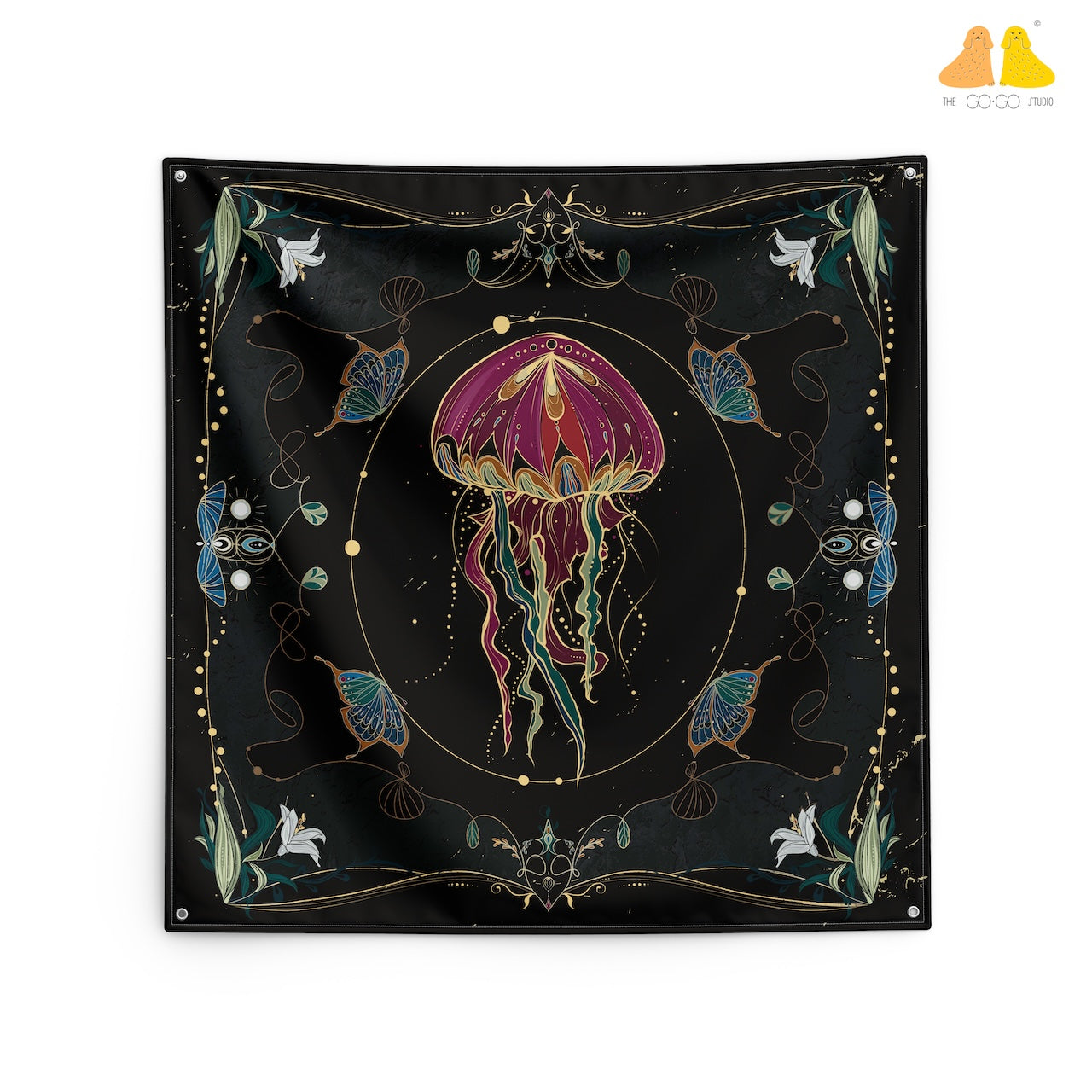 Wonderland -- Jellyfish Reading Cloth