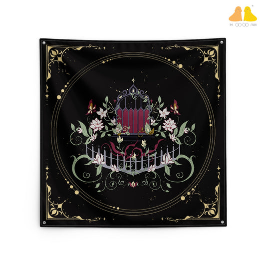 Wonderland -- Garden Reading Cloth