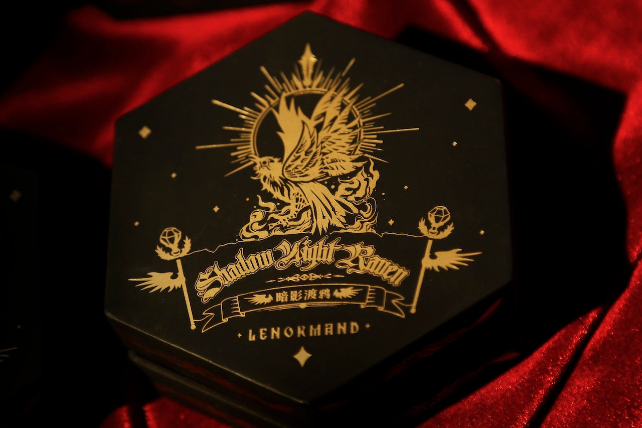 Shadow Night Raven Lenormand