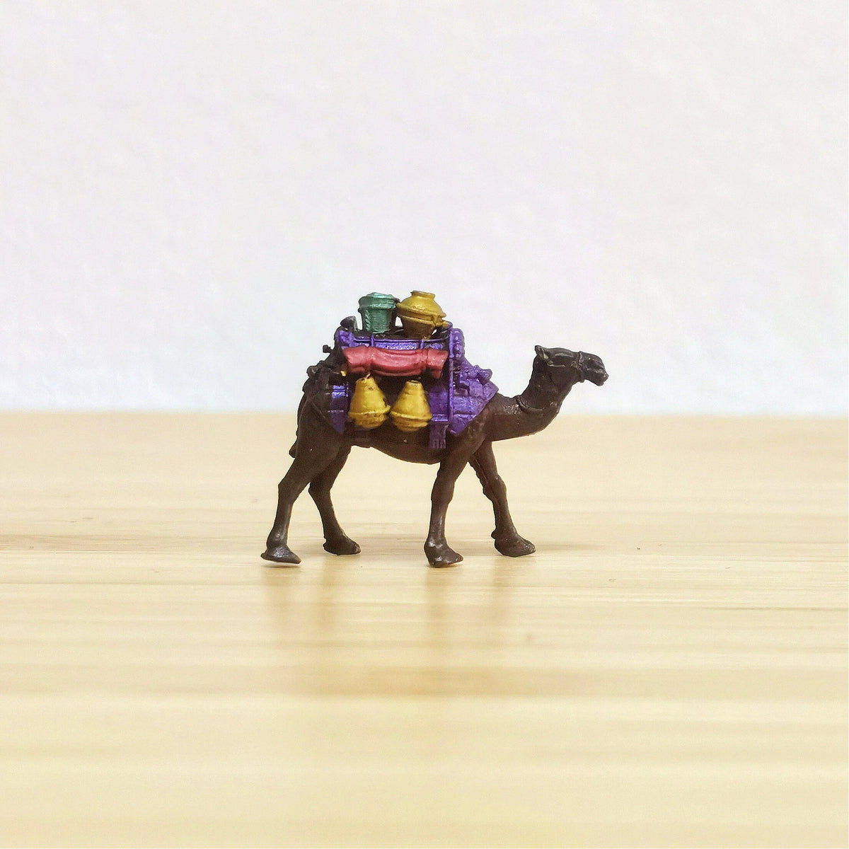 Caravan of the Hidden Path – Mystical Copper Camel Caravan Figurines, Ancient Desert Journey & Fortune Symbol