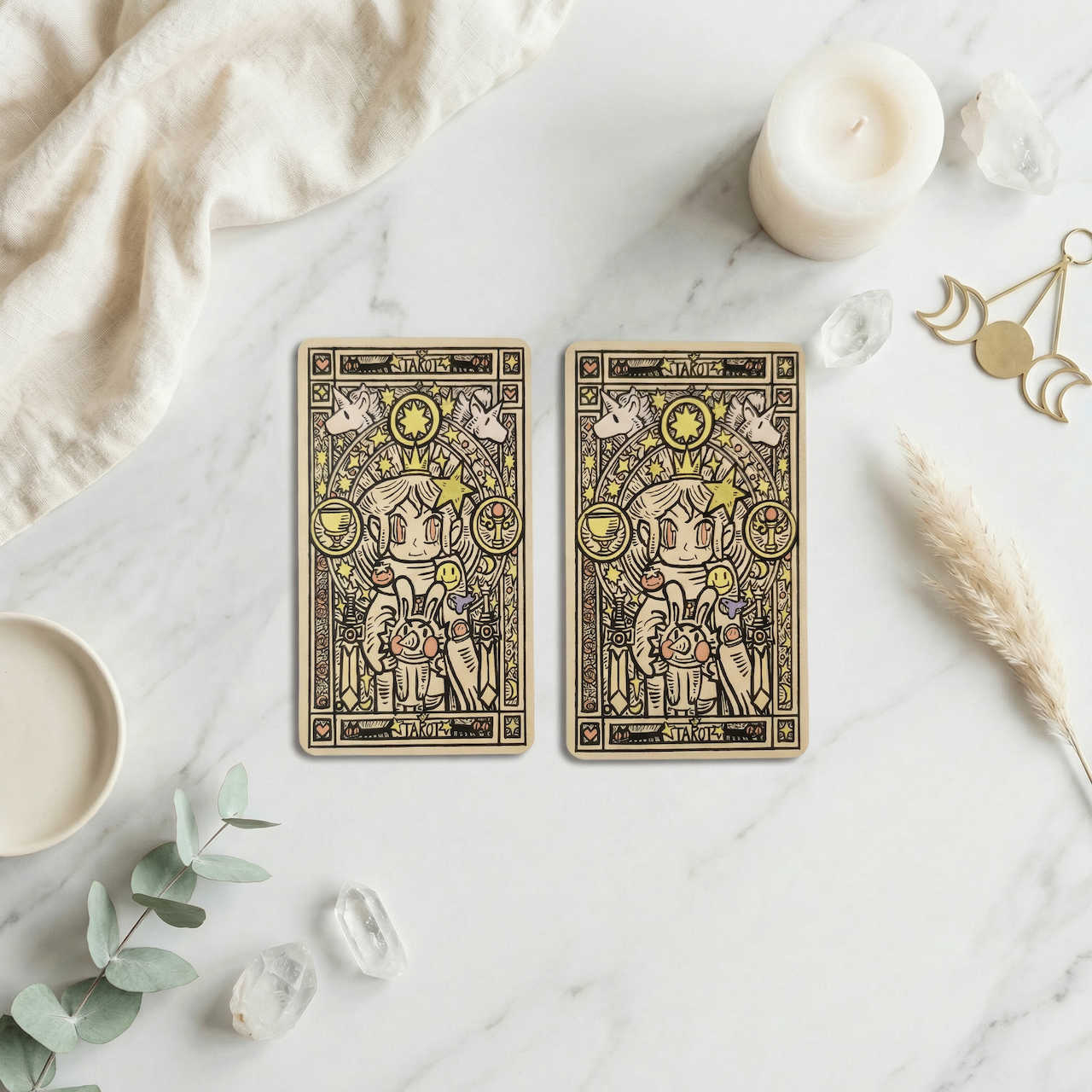 Love and Courage Quest Tarot – Holographic Edition