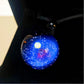 Celestial Vortex Talisman Necklace – Mystical Galaxy Orb Pendant, Cosmic Energy Amulet, Astral Jewelry