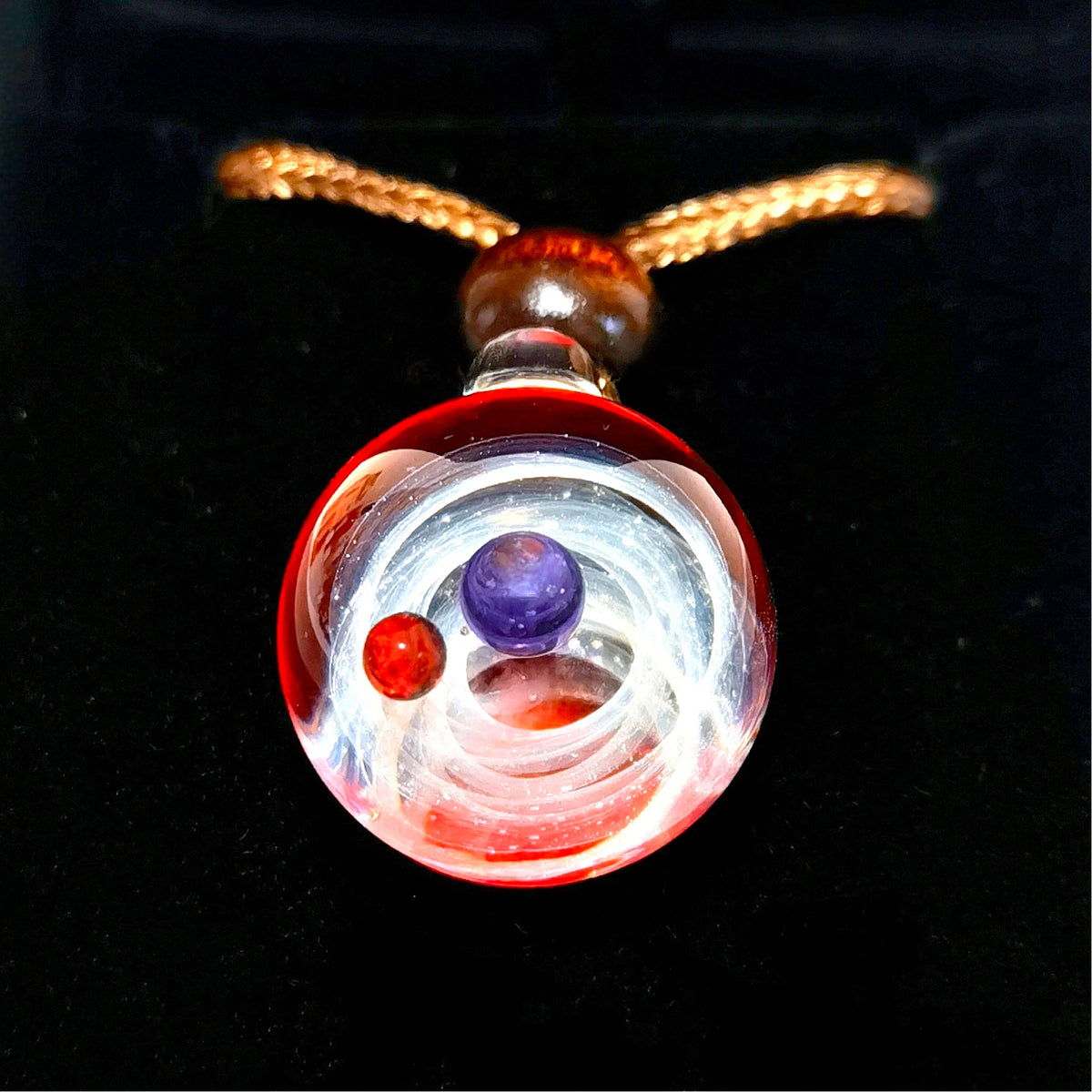 Celestial Bond – Mystical Galaxy Orb Necklace, Cosmic Talisman, Astral Planet Amulet Jewelry