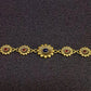 Sacred Sun Daisy Brass Bracelet – Mystical Floral Talisman of Joy, Renewal, Vitality & Positive Energy