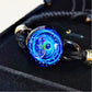 Moonlit Oracle – Celestial Galaxy Bracelet, Mystical Moon and Star Jewelry, Cosmic Talisman, Spiritual Gift