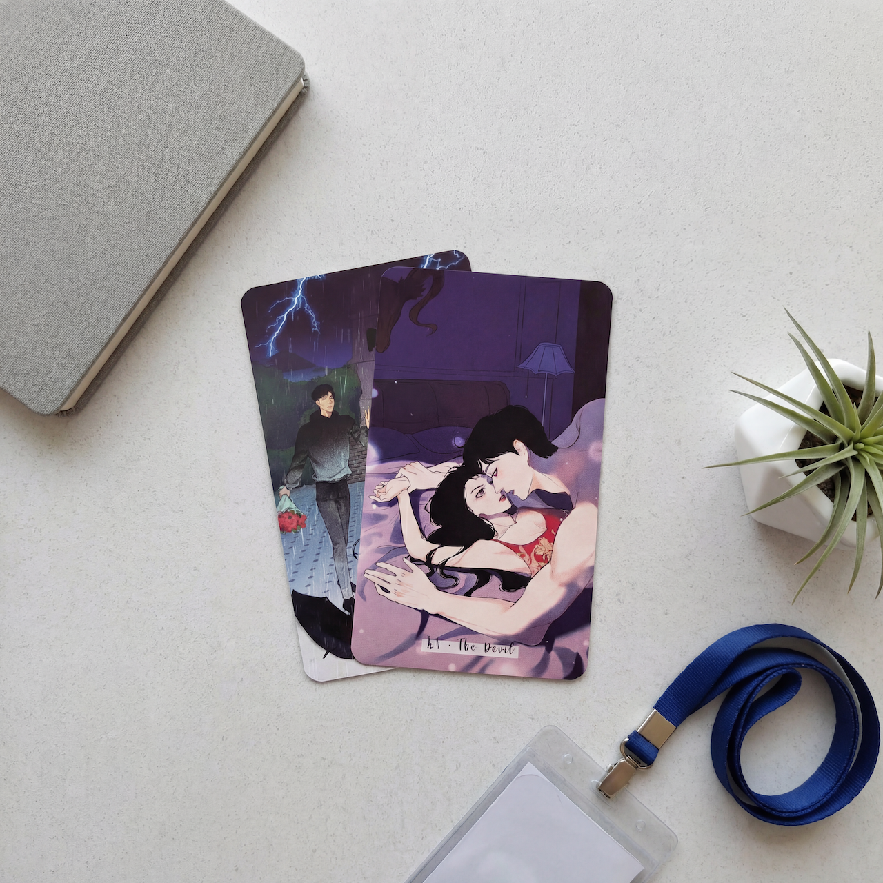 Heart City Monsoon Tarot – Collector's Pink Edition