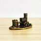 Castle of the Hidden Realm – Antique Brass Castle Symbol of Protection, Sanctuary & Ancient Mystery