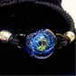 Moonlit Oracle – Celestial Galaxy Bracelet, Mystical Moon and Star Jewelry, Cosmic Talisman, Spiritual Gift
