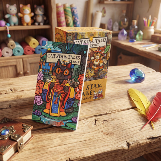 Cat Star Tales Tarot – Deluxe Pearlescent Edition