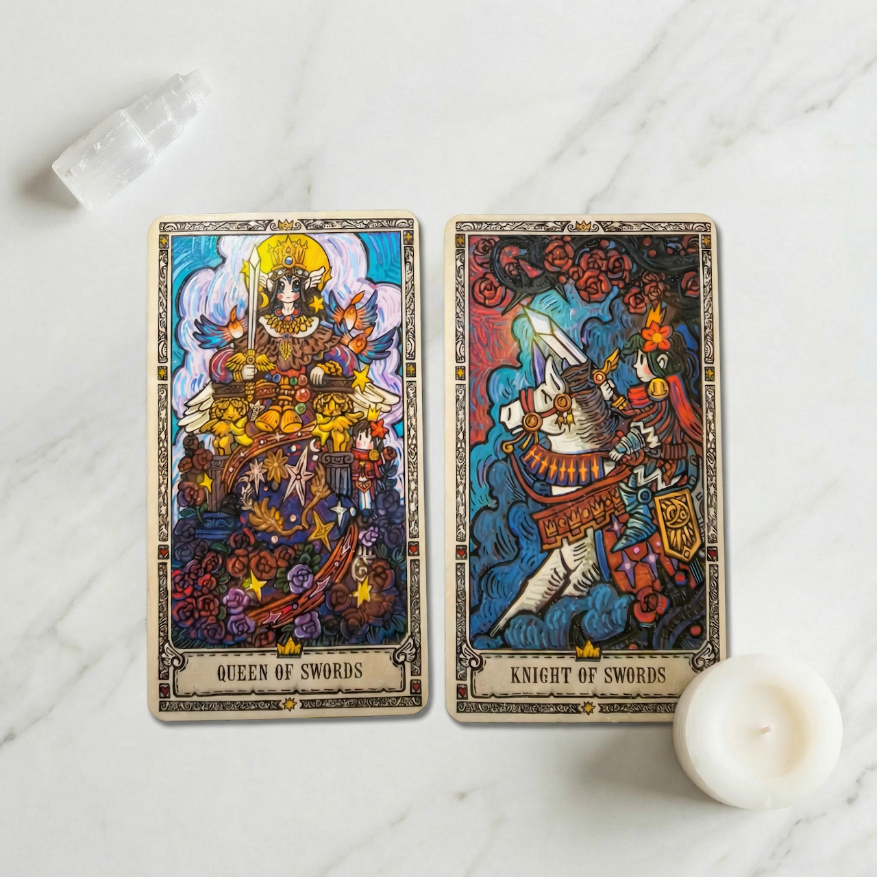 Love and Courage Quest Tarot – Holographic Edition